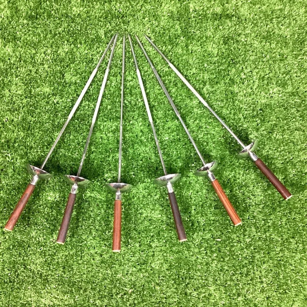 COPY - Vintage Sword Skewers Stainless Steel & Wood